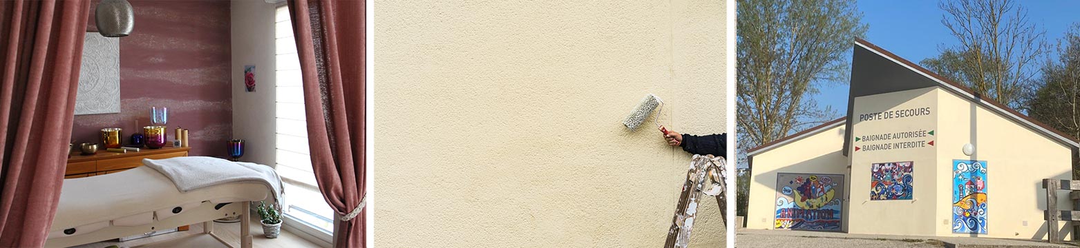 Enduit minéral avec Hittier Peinture près de Strasbourg